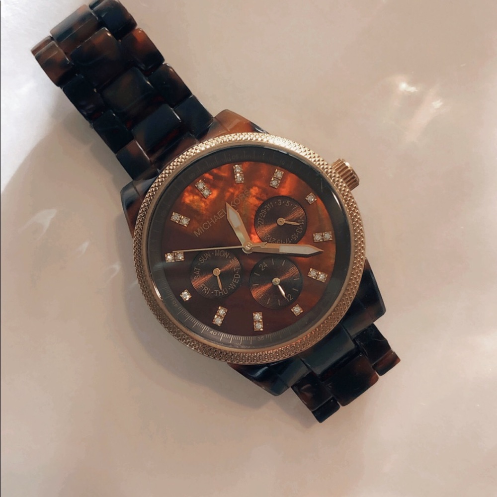 Michael Kors Tortious Shell Watch